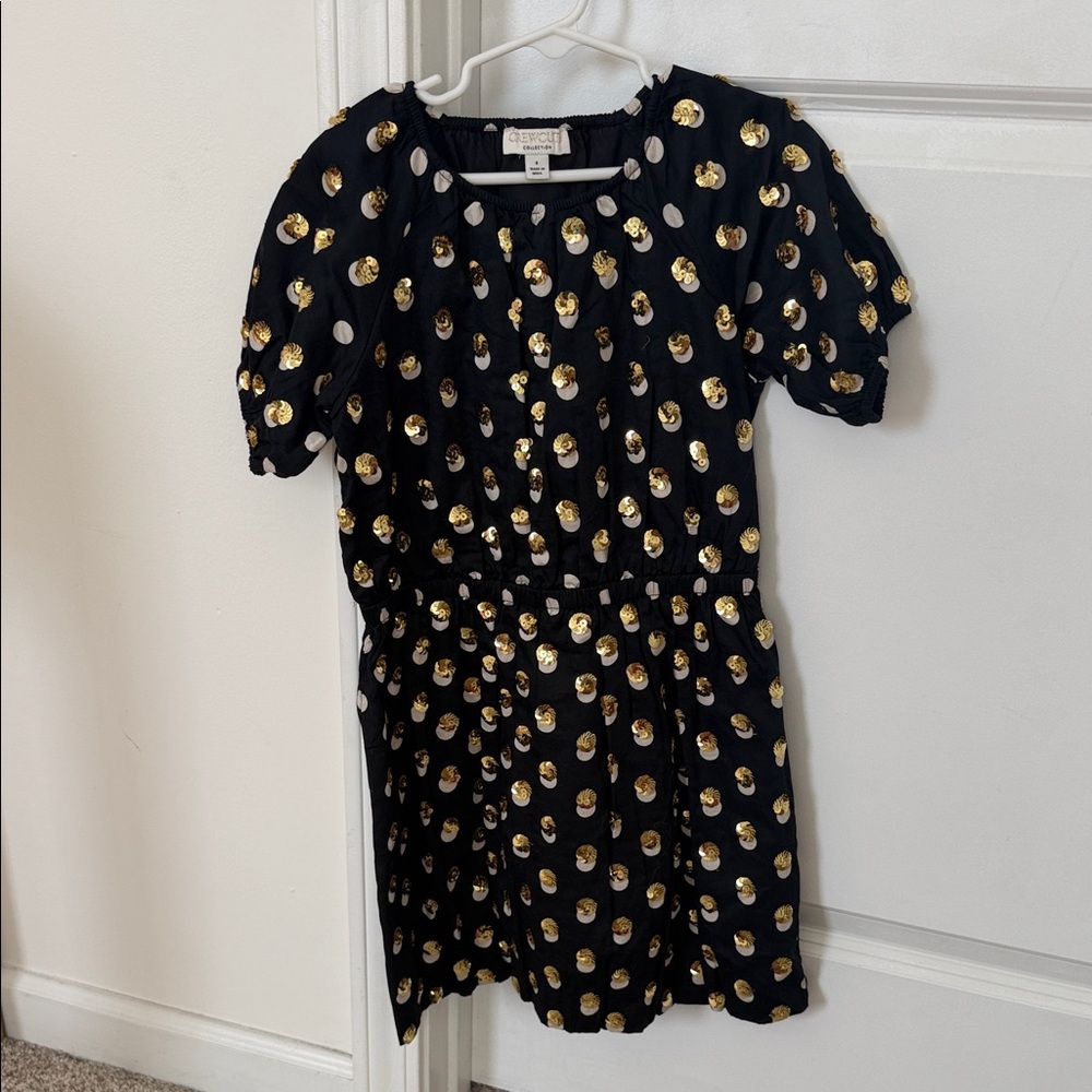 Crewcuts good and black sequin dress